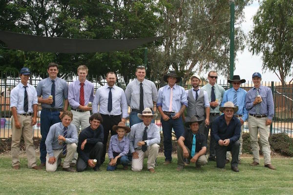 7.13All the boys dressed to impress at the 2014 Melbourne Cup