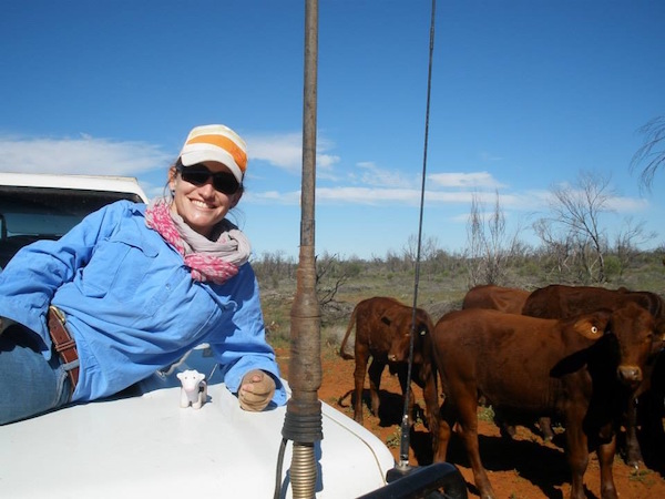 Photo 1. Hi I'm Jodie, one of the Pastoral Production Officers at Katherine Research Station copy
