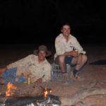 2.1 Camp fire beers - myself and Damo copy