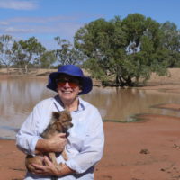 4.1 Beryl and Holly by Cardenyabba Lagoon. copy