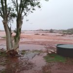 Cyclone Veronica comes to visit