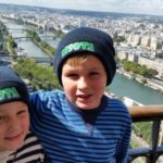 5.4 Jakob & Josh 2014 in their MSOTA beanies on the Eiffel Tower, Paris copy